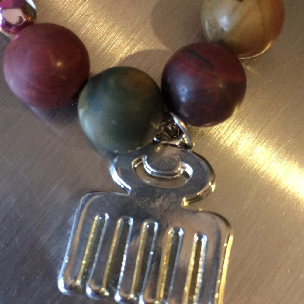 Custom MADE COLORFUL NATURAL PICASSO BEADS-10MM
